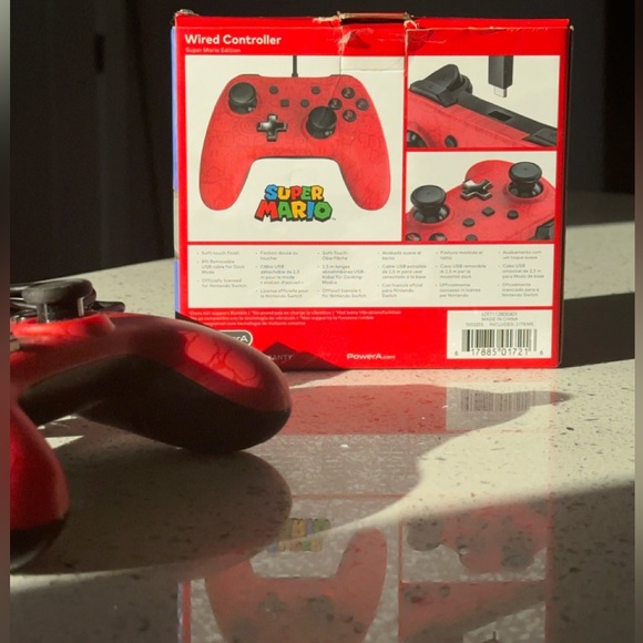 PowerA Nintendo Switch Super Mario Wired Controller - Picture 5 of 5